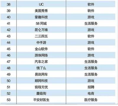 2016年中國互聯網百強揭曉 易到用車緣何躋身前五十強？